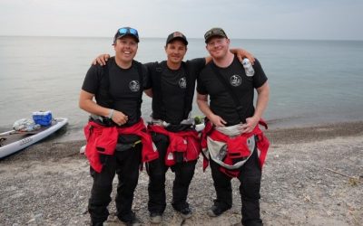Stand Up for Great Lakes: Paddleboarders Raise >$25,000 for CIGLR in Fifth Great Lake Crossing