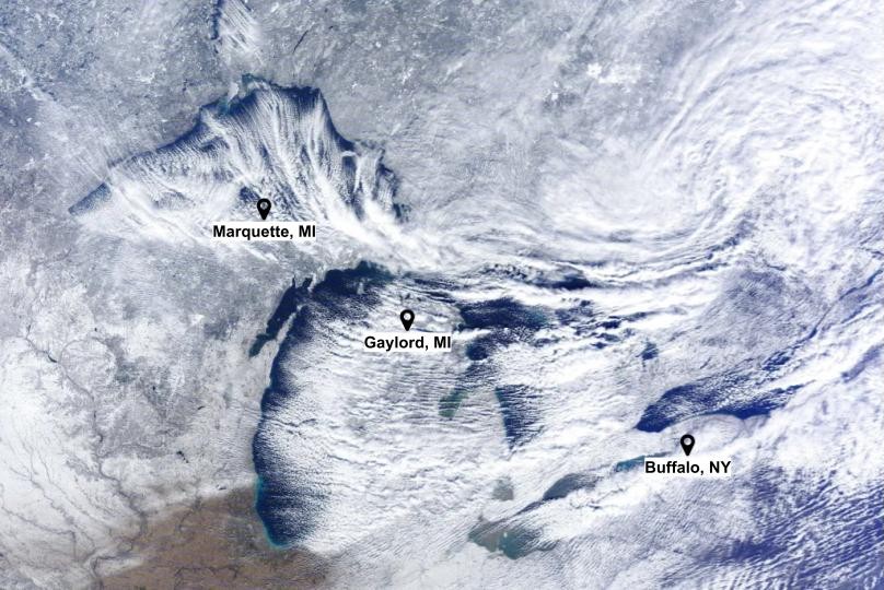New Blog: Big Lakes, Bigger Snowflakes