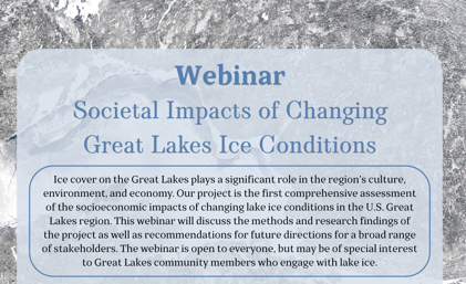 Great Lakes Ice Webinar, Join Us!
